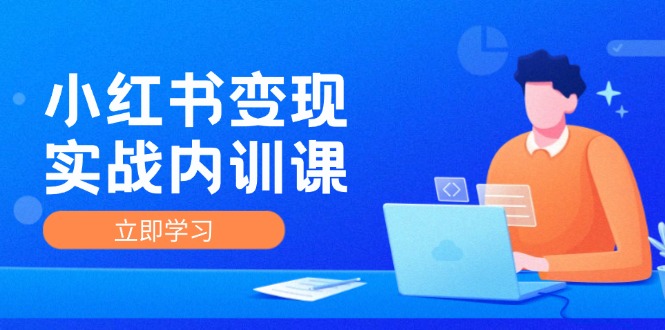小红书变现实战内训课，0-1实现小红书-IP变现 底层逻辑/实战方法/训练结合-网创项目