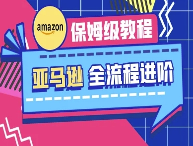 亚马逊保姆级全流程实操教程-跨境电商教程-网创项目
