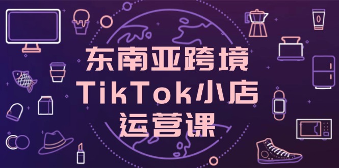 东南亚跨境TikTok小店运营课，掌握店铺设置与流量转化核心技巧-网创项目