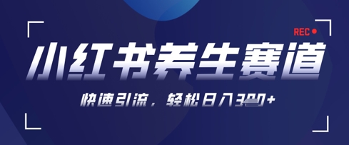 AI+可画生成小红书养生作品，新手暴力起号，矩阵操作，轻松日入3张+-网创项目