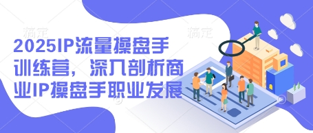 2025IP流量操盘手训练营，深入剖析商业IP操盘手职业发展-网创项目